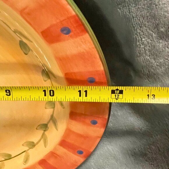 Pfaltzgraff Napoli Hand Painted Dinner Plates (Set of 4) – Minor Chips - Picture 4 of 5